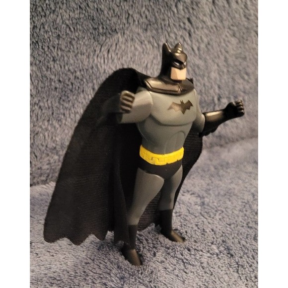 Vintage Batman the Animated Series 3.75" Batman Burger King Figure DC 2003 - Picture 2 of 6